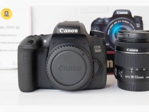 Canon 760D+18-55mm STM เครื่องศูนย์ สภาพสวย อดีตประกันศูนย์